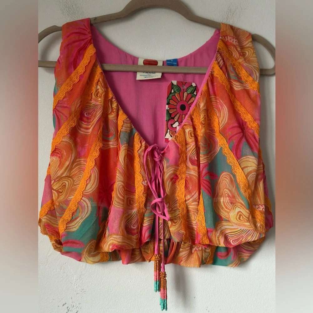 FARM Rio Multicolor Boho Blouse - Picture 13 of 13